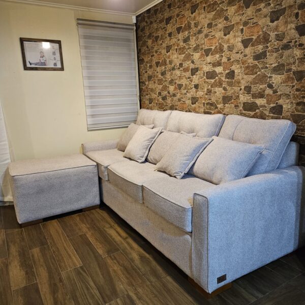 SOFÁ SECCIONAL FUNCIONAL MODELO LAGO RANCO CON CAMA